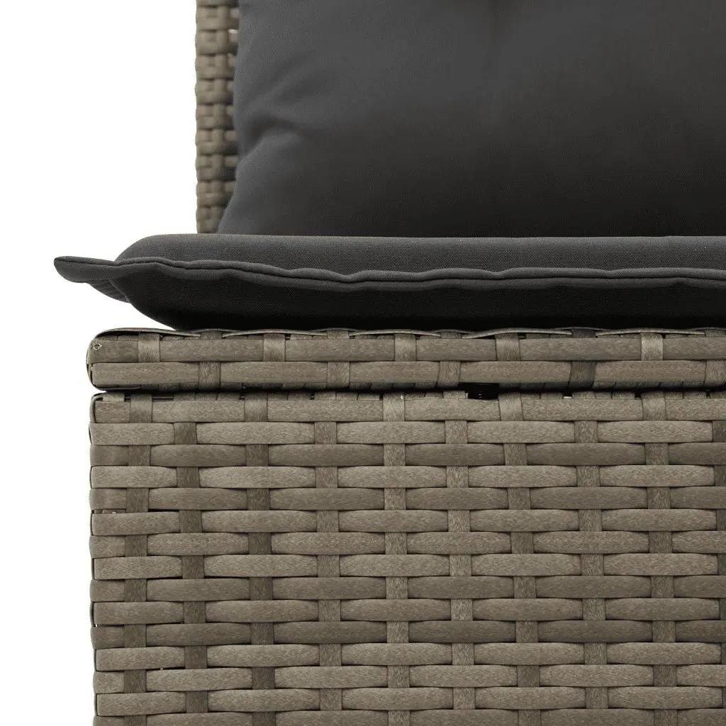 6-Piece Grey Garden Sofa Set