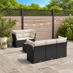 Friendly 7 Piece Outdoor Garden Sofa Set for You