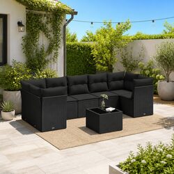 Your Friendly 8 Piece Modular Garden Sofa Set