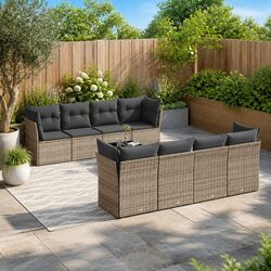 Create Your Dream Outdoor Setup with 9 Piece Sofa Set