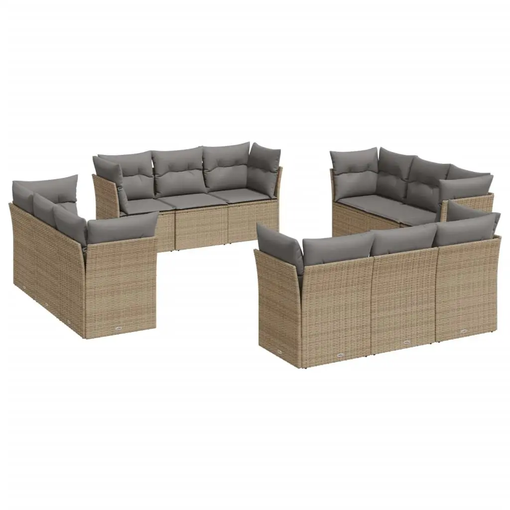 12 Piece Outdoor Sofa Set for Relaxation