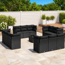 Friendly 13 Piece Garden Sofa Set: Perfect for Your Outdoors
