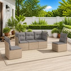Make Your Outdoor Area Inviting with a 5 Piece Sofa Set