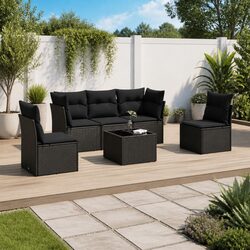Friendly 6-Piece Garden Sofa Set for Your Outdoor Enjoyment