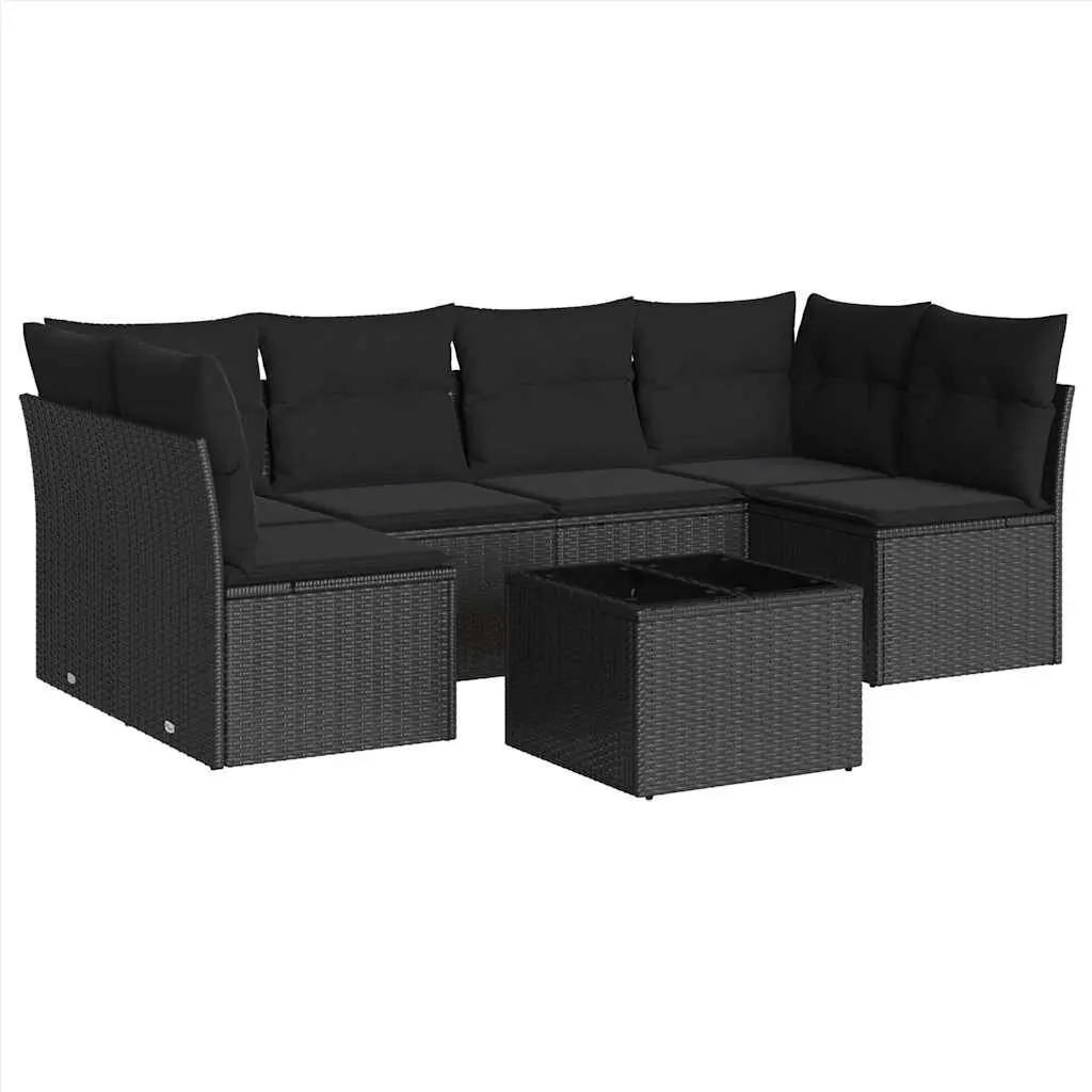 7 Piece Garden Sofa Set