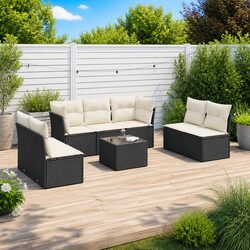 Transform Your Outdoor Living with 8-Piece Sofa Set