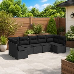 Your Ideal 7 Piece Outdoor Sofa Set Awaits