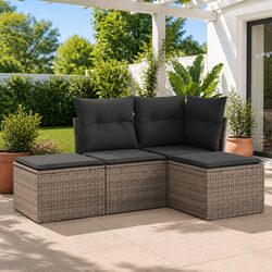 Your New Favourite Outdoor Set: 4-Piece Sofa Set