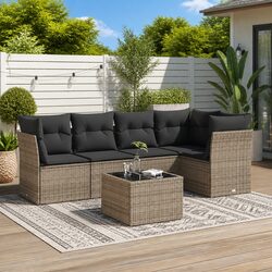 Friendly 6-Piece Garden Sofa Set for Your Outdoor Space