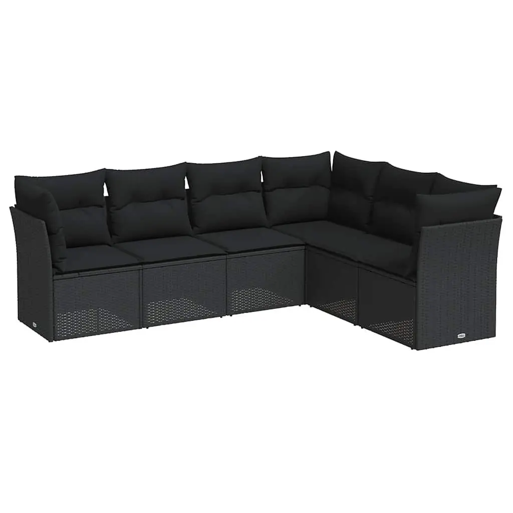 6 Piece Garden Sofa Set