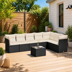 Your Outdoor Comfort Awaits with This 8-Piece Sofa Set