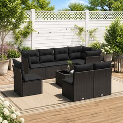Your New Favorite 9 Piece Garden Sofa Set Awaits