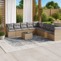 Your New 10-Piece Outdoor Sofa Set Awaits You