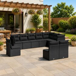 Your Outdoor Oasis: 10 Piece Modular Sofa Set