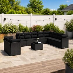 Your Ideal 11 Piece Modular Garden Sofa Set Awaits