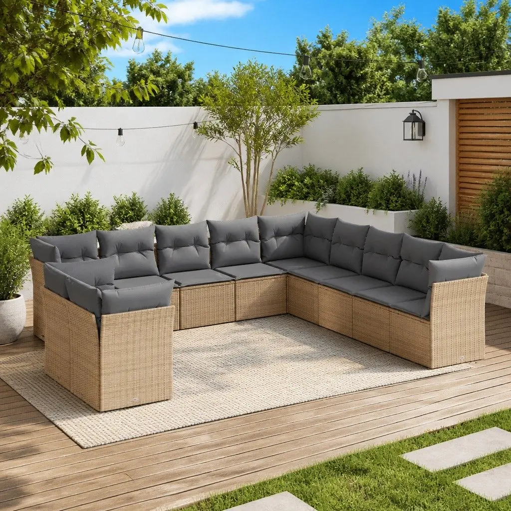 11-Piece Garden Sofa Set