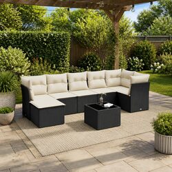 Experience Comfort with Our 8-Piece Garden Sofa Set