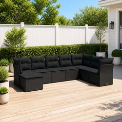 Friendly 8-Piece Outdoor Sofa Set for Your Home