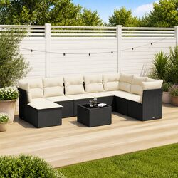 Friendly 9-Piece Garden Sofa Set for Your Outdoor Enjoyment