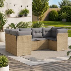 Your New 6-Piece Modular Garden Sofa Set