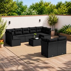 Your New Favorite 10 Piece Garden Sofa Set Awaits