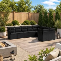 Create a Cozy Outdoor Retreat with Our 9 Piece Sofa Set