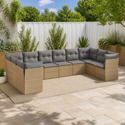 Your Perfect 10-Piece Garden Sofa Set Awaits