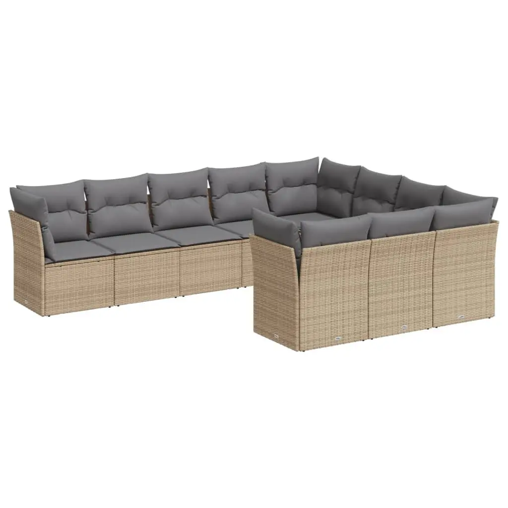 10-Piece Garden Sofa Set