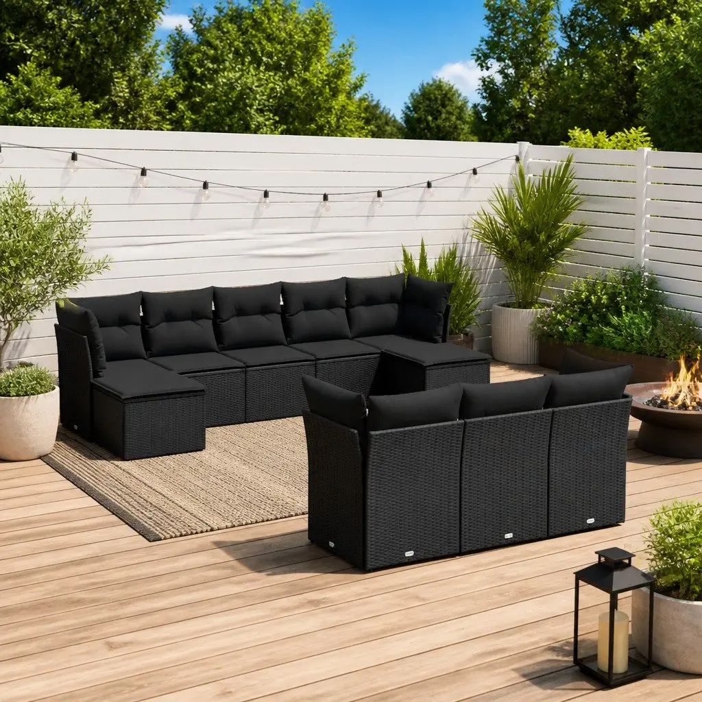 10-Piece Garden Sofa Set