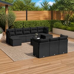 Your New 11-Piece Outdoor Sofa Set Awaits You