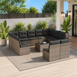 Your Perfect Outdoor Companion: 12-Piece Sofa Set