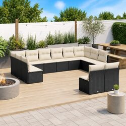 Friendly 12 Piece Garden Sofa Set for Your Outdoor Enjoyment
