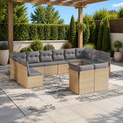Make Your Outdoor Area Inviting with a 12 Piece Sofa Set