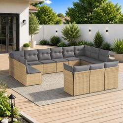 Your New Favorite Outdoor Seating: 13-Piece Sofa Set
