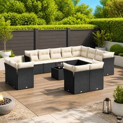 Your New 13 Piece Garden Sofa Set Awaits