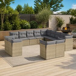 Your Friendly 13 Piece Garden Sofa Set Awaits