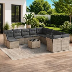 Your New 12-Piece Garden Sofa Set Awaits You