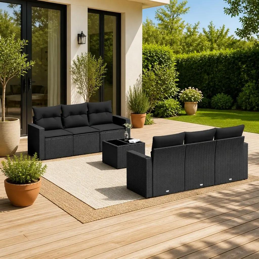 7 Piece Outdoor Sofa Set for Relaxation