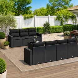 Create Your Outdoor Oasis with an 8 Piece Sofa Set