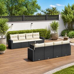 Your Outdoor Experience Elevated with 9 Piece Sofa Set