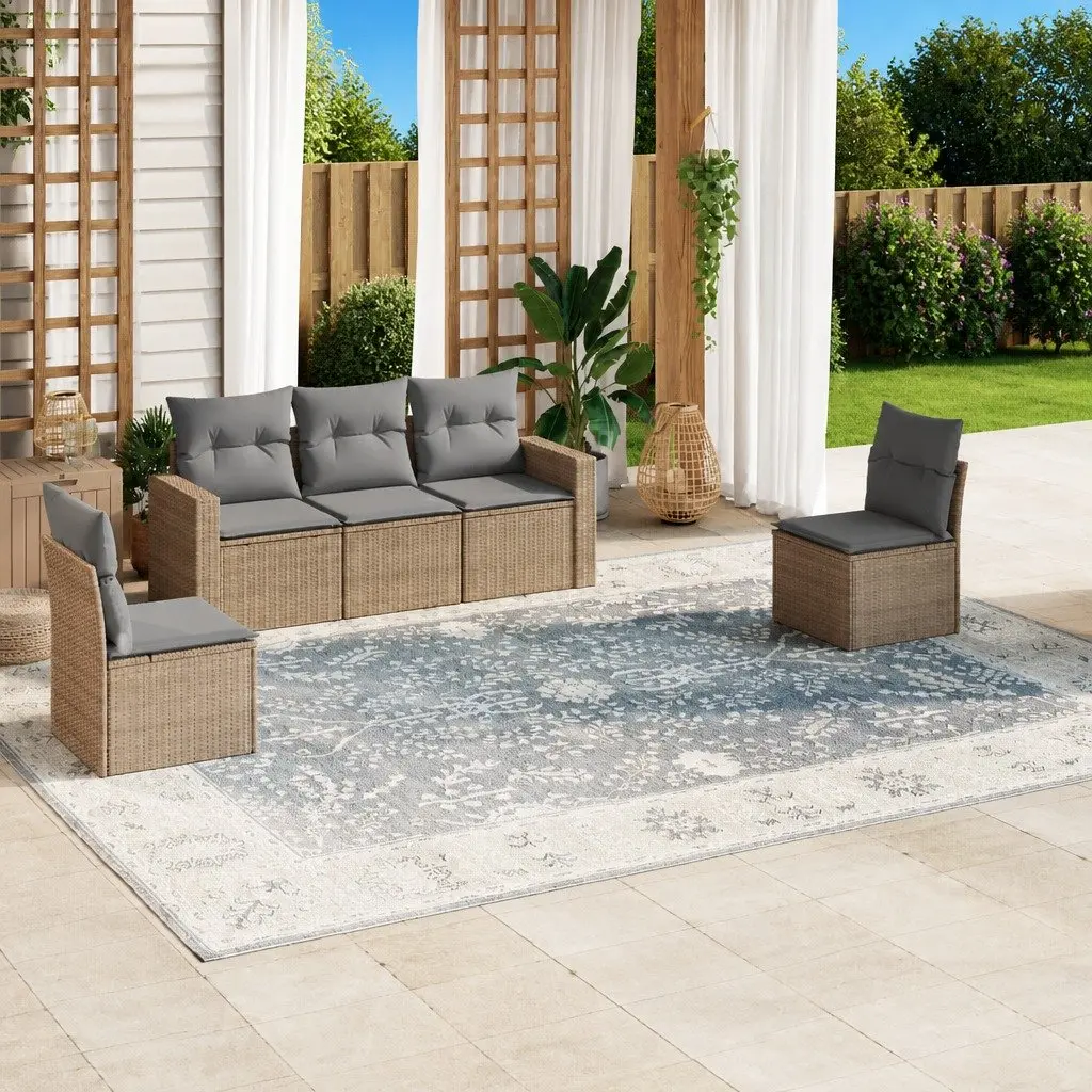 Outdoor 5-Piece Sectional Sofa Set