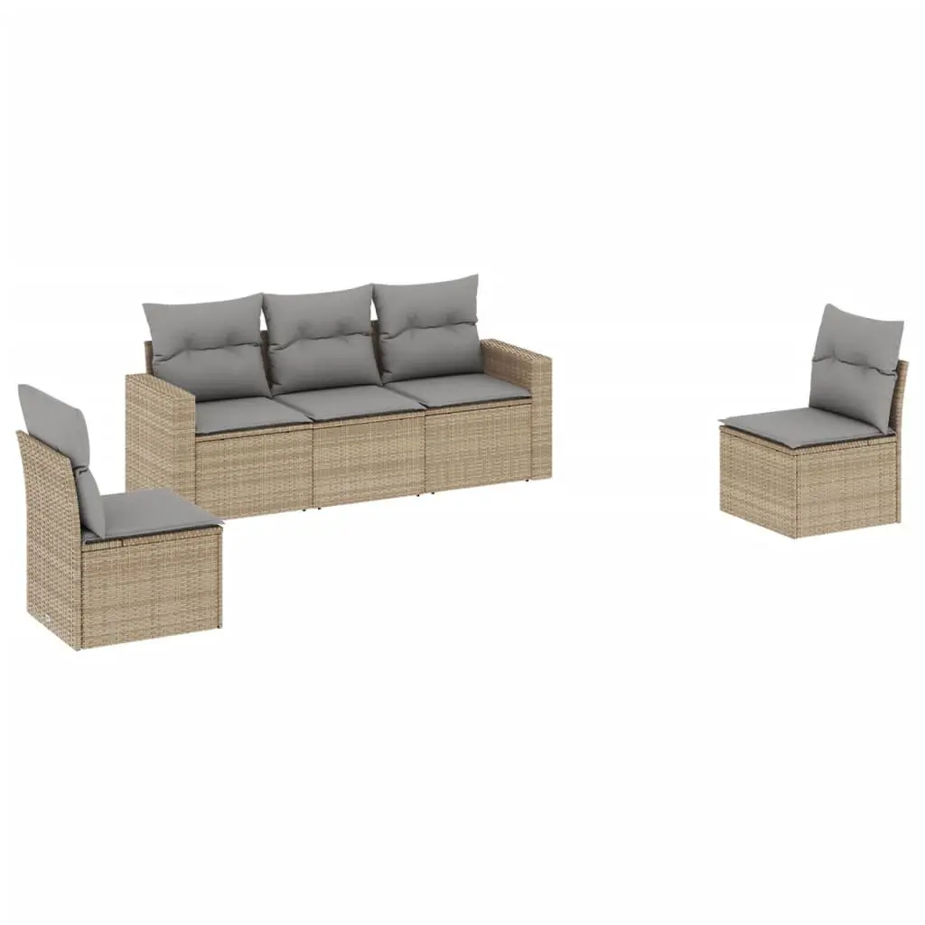 Outdoor 5-Piece Sectional Sofa Set