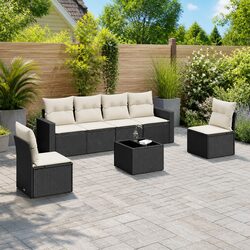 Friendly 7-Piece Rattan Sofa Set for Your Outdoor Space