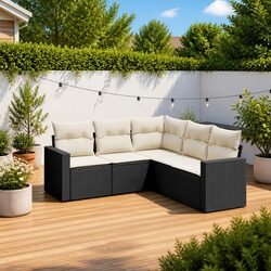 Your Ideal 5 Piece Outdoor Garden Sofa Set Awaits