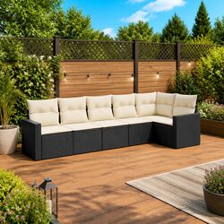 Your Friendly 6-Piece Outdoor Sectional Sofa Set