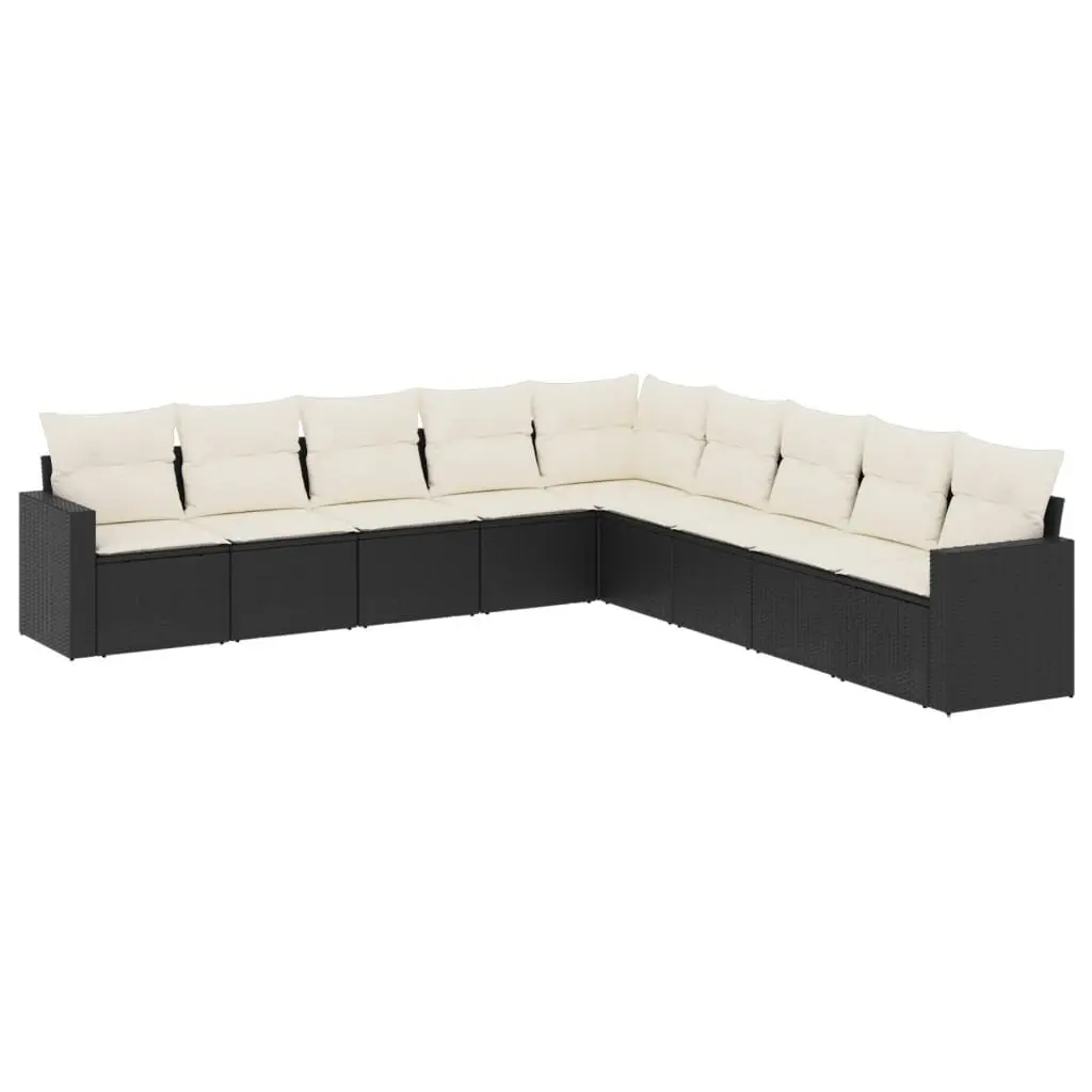 9 Piece Outdoor Garden Sofa Set