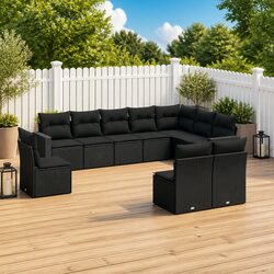 Your Perfect 10-Piece Outdoor Sofa Set Awaits