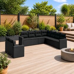 Your Perfect 9-Piece Outdoor Sectional Sofa Set