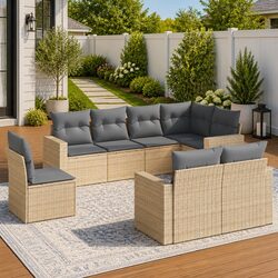 Your Perfect 8-Piece Outdoor Sofa Set Awaits