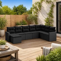 Create a Cozy Outdoor Space with This 8-Piece Set